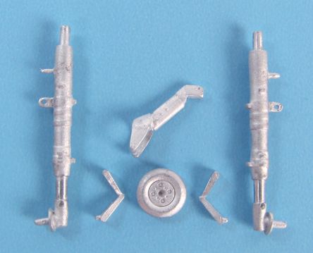 Supermarine Spitfire Mk.IX replacement Metal Landing Gear (designed to be used with Pacific Coast Models)