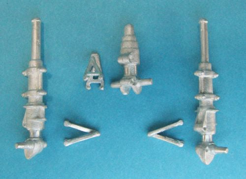Westland Lynx HAS.3/Mk.88A replacement Metal Landing Gear (designed to be used with Revell kits without floats)