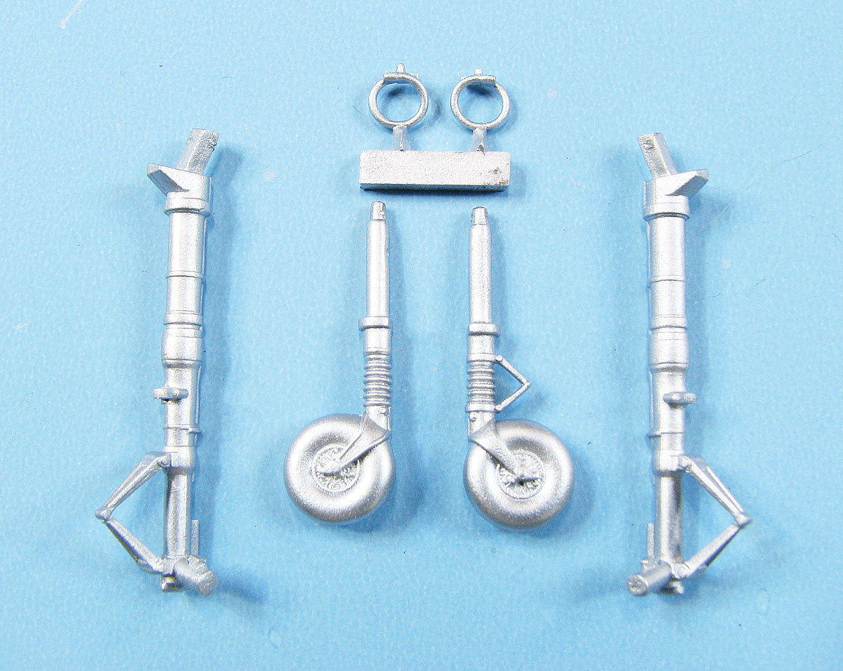 Messerschmitt Bf-109F-2/4, Bf-109G-2 Landing Gear (designed to be used with Hasegawa and Hobby 2000 kits)