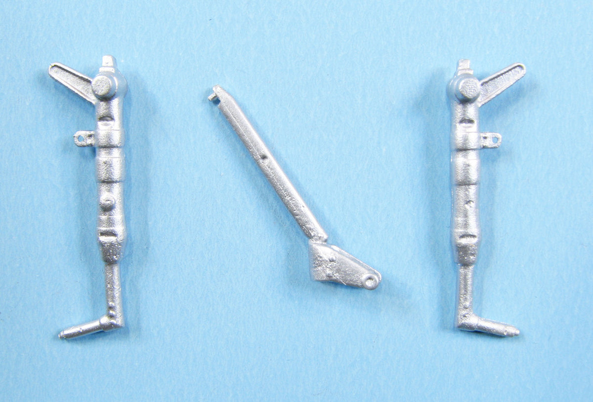 Supermarine Spitfire Mk.Vb replacement Metal Landing Gear(designed to be used with Border Model kits)