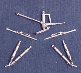 Lockheed S-3A/S-3B/ Viking replacement Metal Landing Gear (designed to be used with AMT, ESCI and Italeri kits)