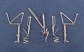 Grumman F7F-3N Tigercat replacement Metal Landing Gear (designed to be used with Italeri kits)