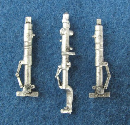 Messerschmitt Me-262 replacement Metal Landing Gear (designed to be used with Tamiya kits)