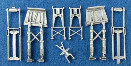 Heinkel He-111H/He-111P replacement Metal Landing Gear (designed to be used with Monogram and Revell kits)