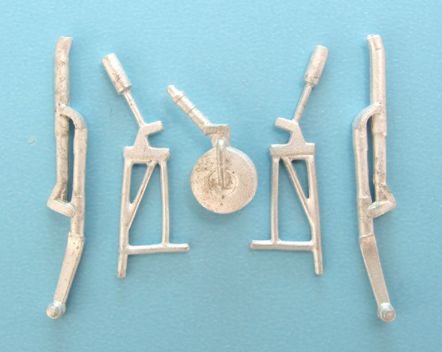 Hawker Tempest Mk.V replacement Metal Landing Gear (designed to be used with Eduard kits)