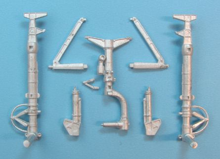 Northrop P-61A 'Black Widow' replacement Metal Landing Gear (designed to be used with Great Wall Hobbys kits)