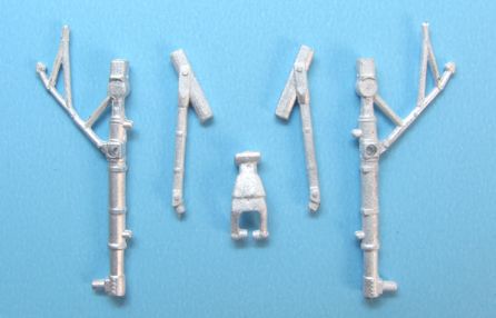 Hawker Hurricane Mk.I replacement Metal Landing Gear (designed to be used with Italeri kits)