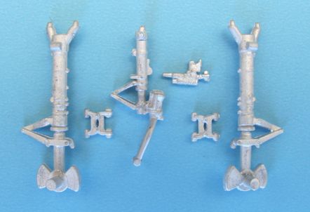 North-American T-28B/T-28C/T-28D Trojan replacement Metal Landing Gear (designed to be used with Roden kits)