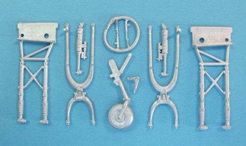 Ilyushin IL-2 Sturmovik replacement Metal Landing Gear (designed to be used with Tamiya kits)