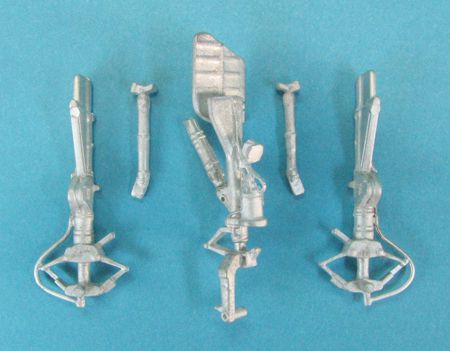 Fairchild A-10A/A-10B Warthog replacement Metal Landing Gear (designed to be used with Monogram and Revell kits)