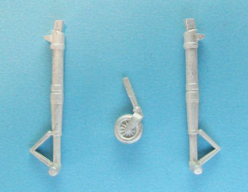 Messerschmitt Bf-109E-3/Bf-109E-4/Bf-109E-7 replacement Metal Landing Gear (designed to be used with Tamiya kits)