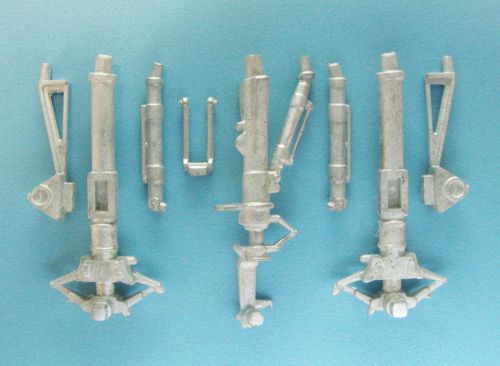 Fairchild A-10A/A-10C Warthog replacement Metal Landing Gear (designed to be used with Italeri kits)