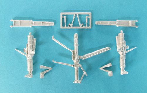 Grumman F-14A Tomcat replacement Metal Landing Gear (designed to be used with Academy kits)