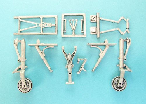 McDonnell F-101A/C Voodoo replacement Metal Landing Gear (designed to be used with Kitty Hawk Models Models and Zimi Model kits)