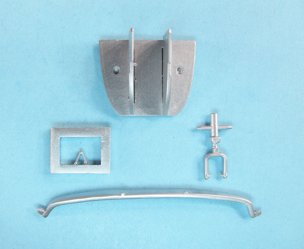 Cessna O-2A Skymaster replacement Metal Landing Gear (designed to be used with ICM UA UK and Revell kits)