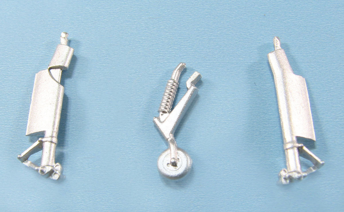de Havilland Chipmunk T-10 replacement Metal Landing Gear (designed to be used with Airfix kits)
