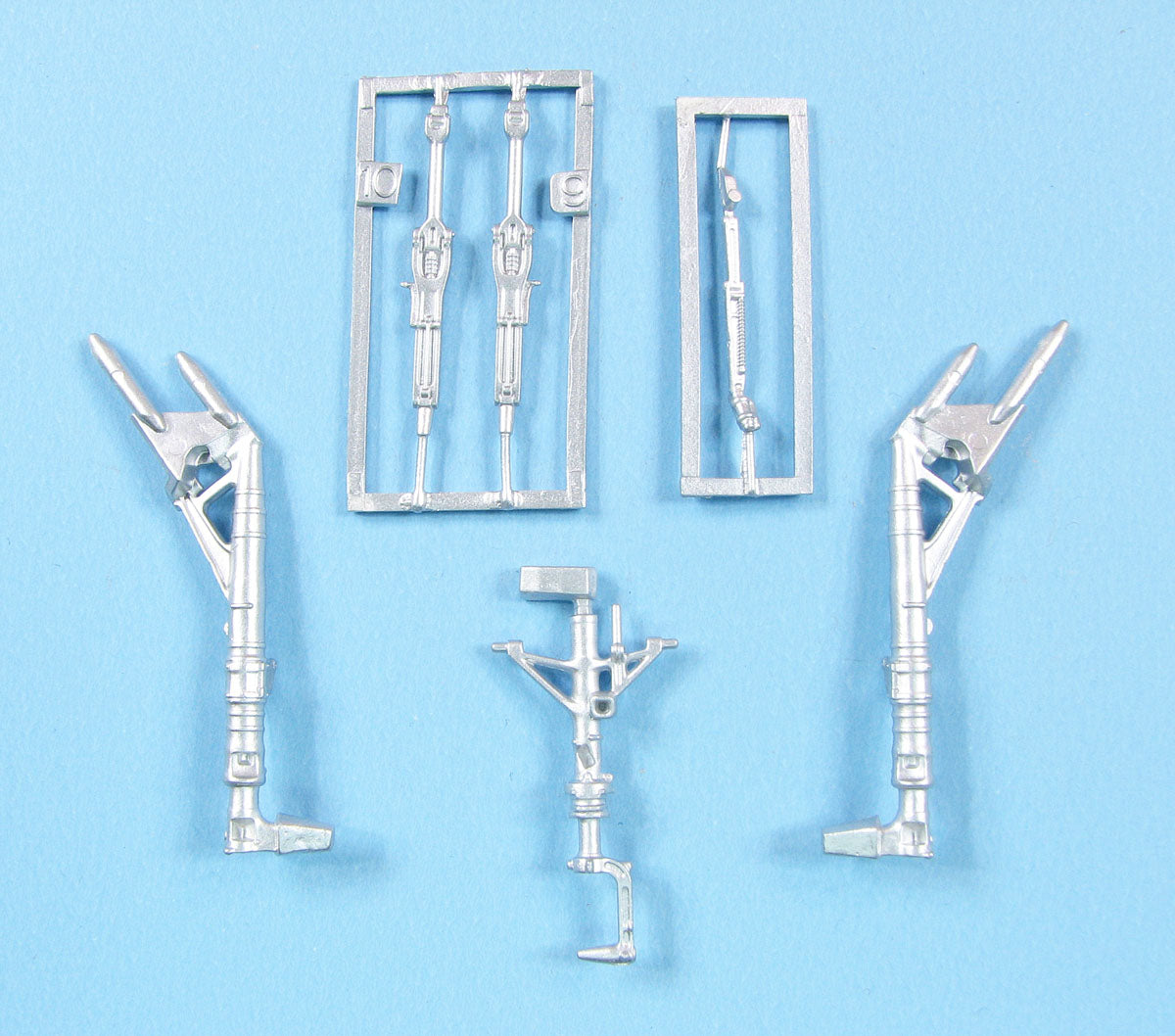 Lockheed-Martin F-35B Lightning II replacement Metal Landing Gear (designed to be used with Tamiya kits)