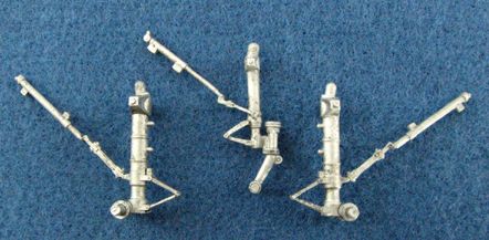 Boeing B-29A Flying Fortress replacement Metal Landing Gear (designed to be used with Academy and Hobby 2000 kits)