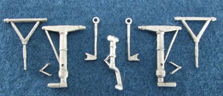Lockheed P2V-7 Neptune replacement Metal Landing Gear (designed to be used with Hasegawa and Revell kits)