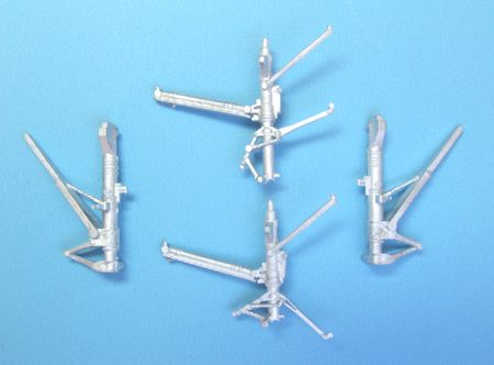 Grumman F-14A/F-14B Tomcat replacement Metal Landing Gear (designed to be used Hobby Boss kits)