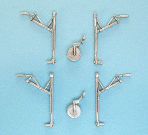 Hawker Typhoon Mk.Ib replacement Metal Landing Gear (2 sets) NEW MOLD ONLY (designed to be used with Airfix)