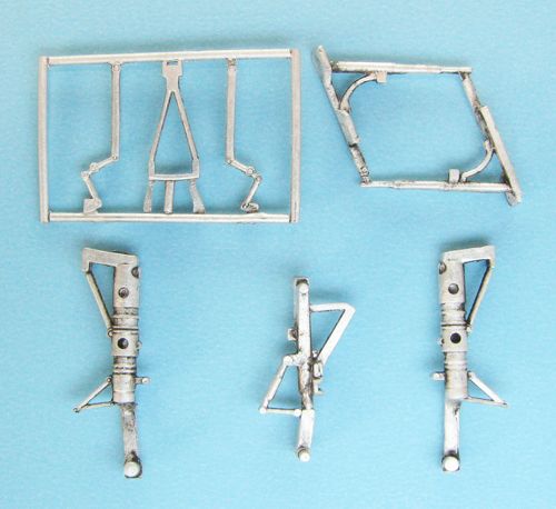 McDonnell F-101B Voodoo replacement Metal Landing Gear (designed to be used with Revell kits)
