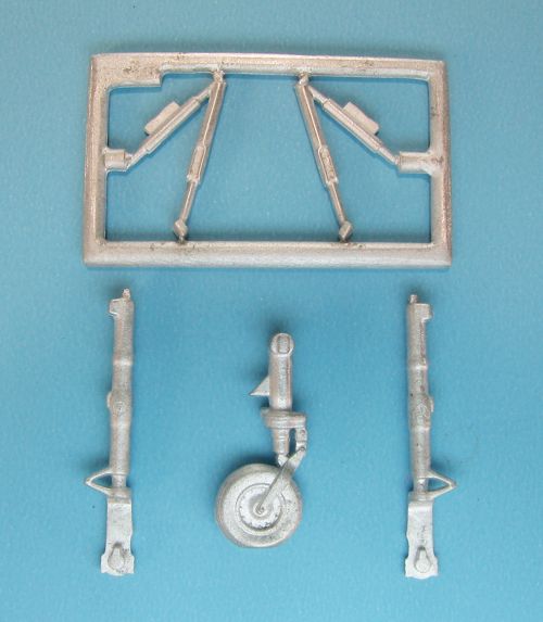 BAC/EE Lightning F.2A 2013 released kit replacement Metal Landing Gear (designed to be used with Airfix kits)