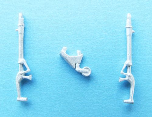 Mitsubishi A6M2b Zero replacement Metal Landing Gear (designed to be used with Airfix 2011 kits)