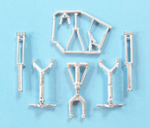 Douglas C-54D Skymaster replacement Metal Landing Gear (designed to be used with Revell kits)