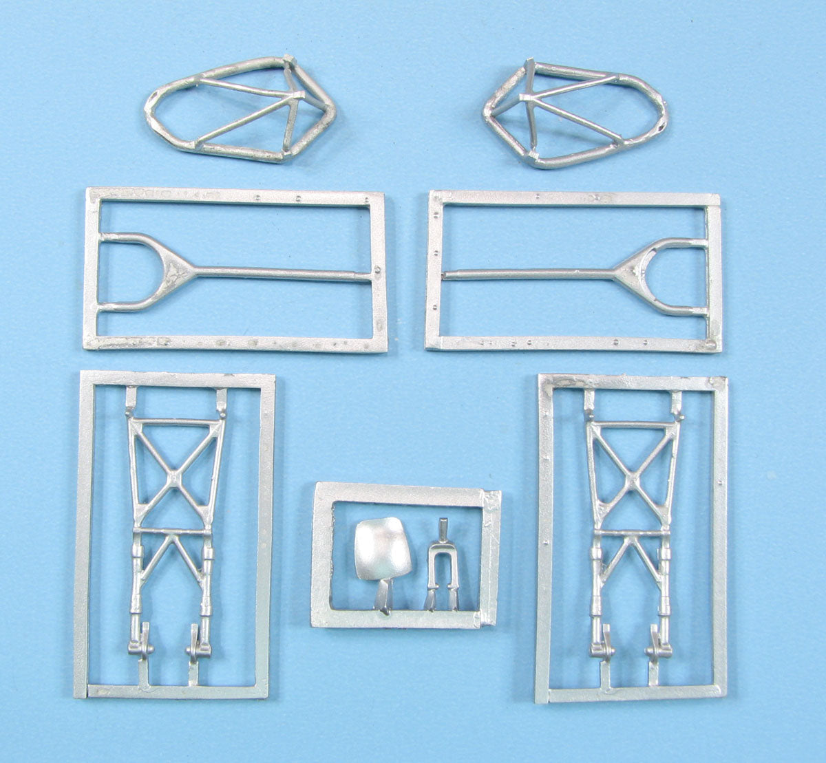 Mitsubishi Ki-21-Ia /Ki-21-1b 'Sally' replacement Metal Landing Gear (designed to be used with ICM UA UK kits)
