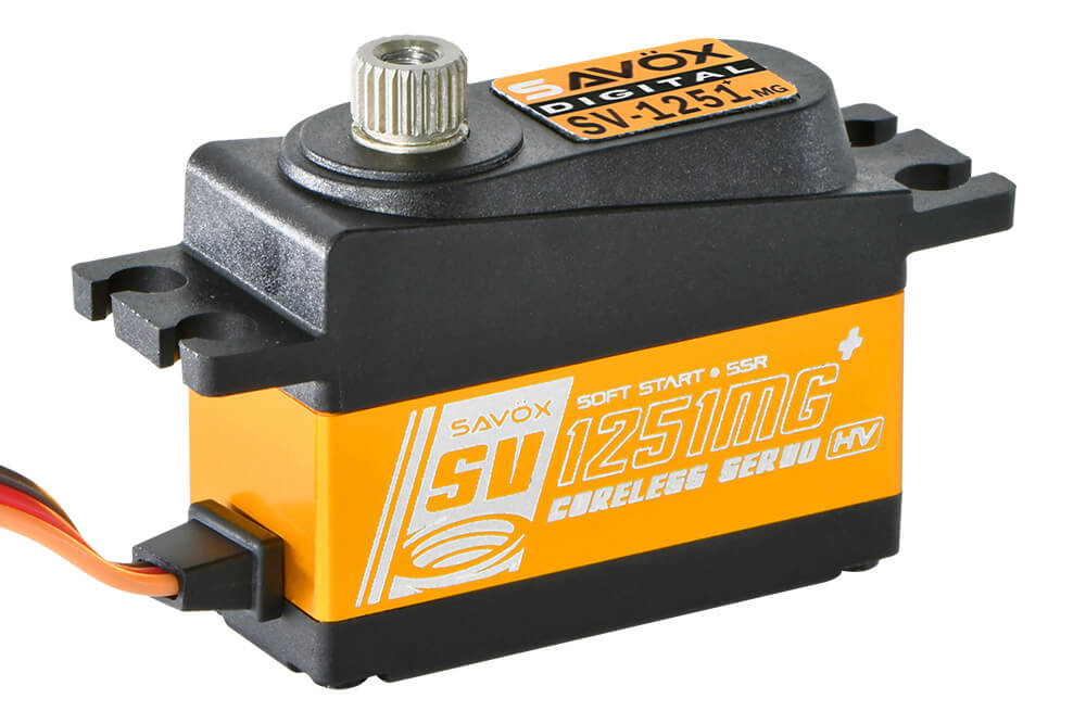 SAVOX HV DIGITAL MINI SERVO 8.0KG/0.095@7.4V - PLUS