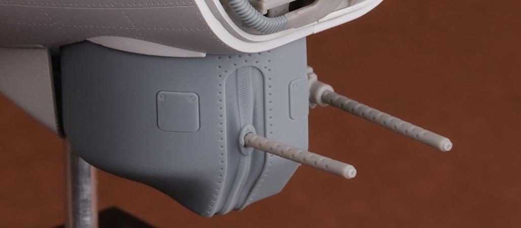 Boeing B-17G Flying Fortress chin turret (designed to be used with Hong Kong Models kits) 3D-Printed resin
