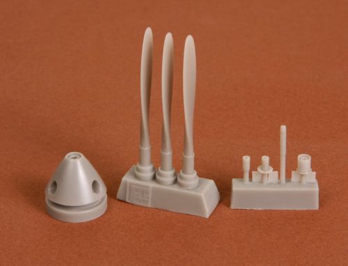 Bell P-39Q/N Airacobra propeller set (Curtiss) (designed to be used with Eduard kits)