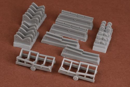 Macchi M.39 beaching gear set (designed to be used with SBS Model kits)