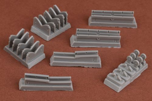 Macchi M.39 beaching gear set (designed to be used with SBS Model kits)