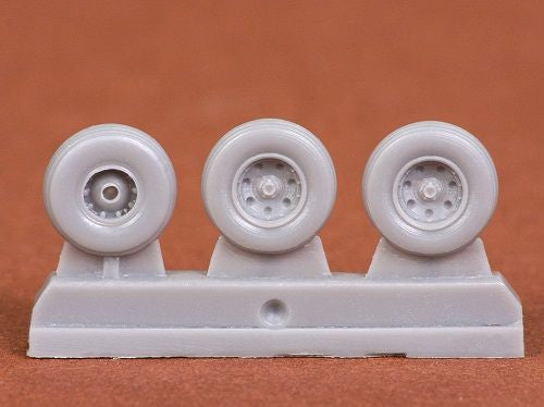 BAe Harrier GR.7/GR.9 wheel set (designed to be used with Airfix kits)
