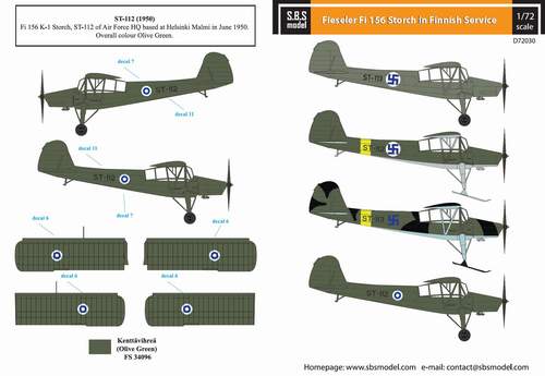 Fieseler Fi-156C 'Storch' in Finnish Service