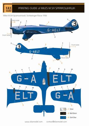 Miles M.5A Sparrowhawk 'Schlesinger Race'