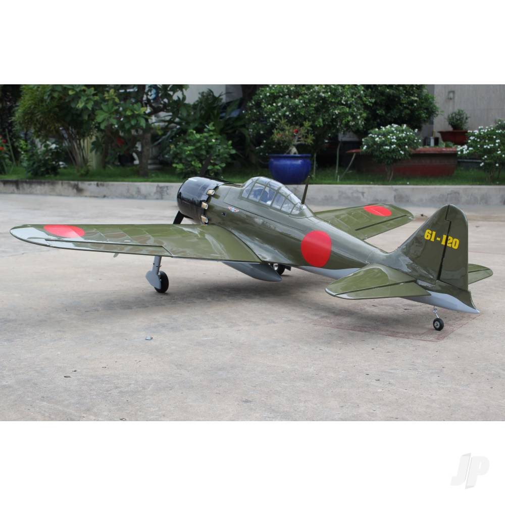 Seagull A6M Zero (20cc) 1.7m (66.9in) with 84° Electric Retracts SEA123NG