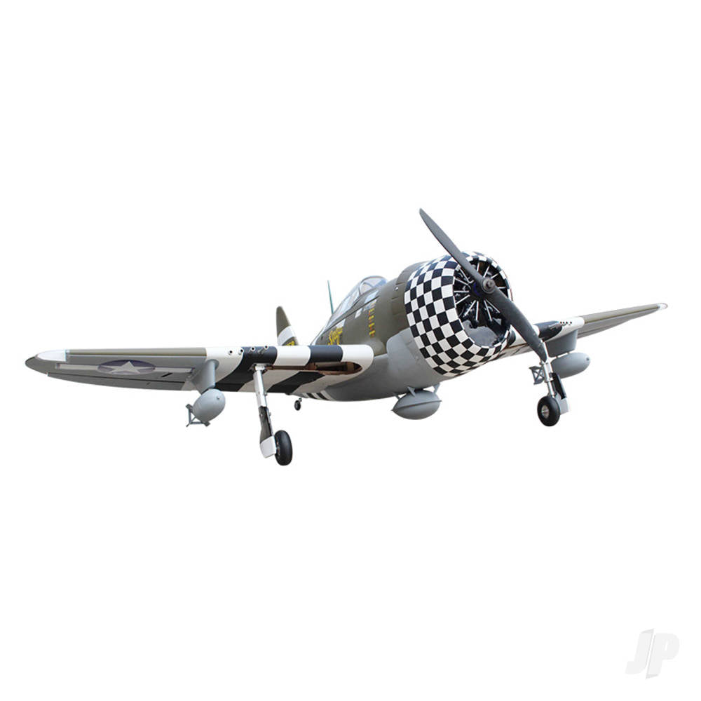 Seagull P-47G Thunderbolt Snafu (20cc) 1.6m (63in) with 84° Electric Retracts SEA207NG