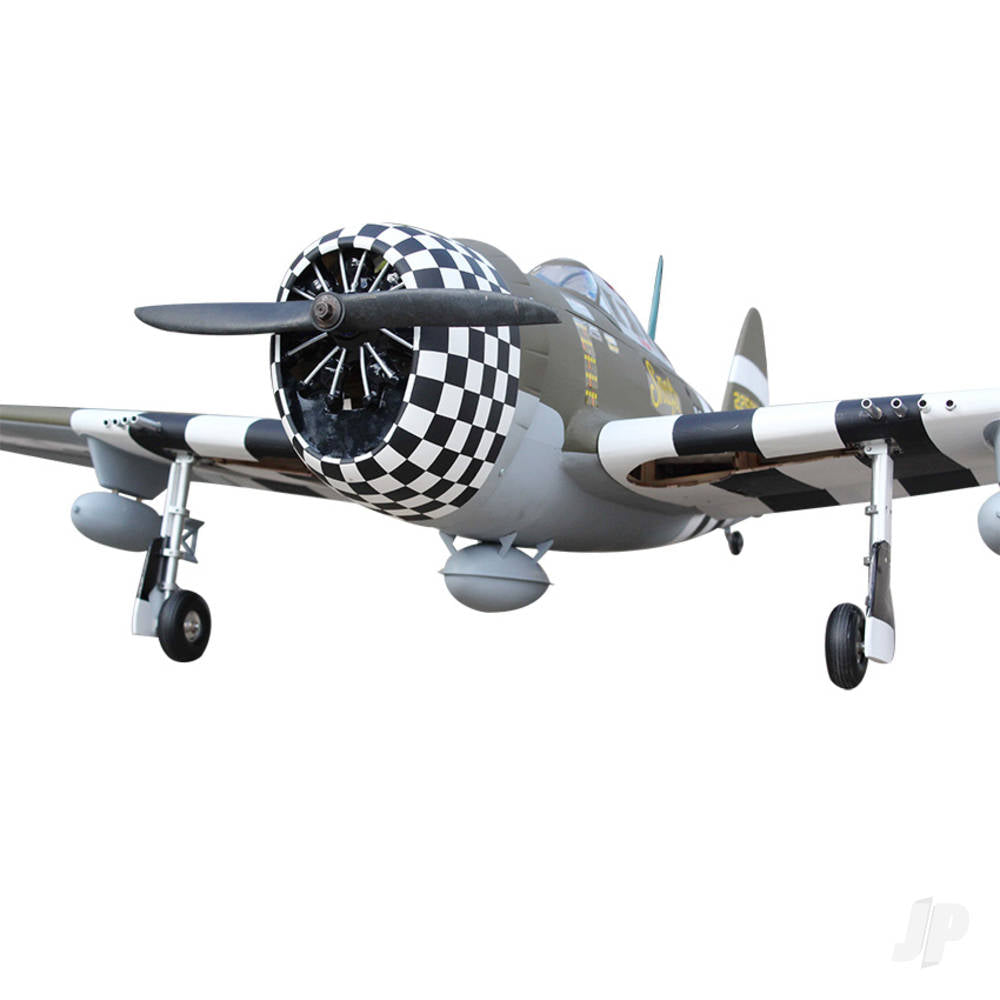 Seagull P-47G Thunderbolt Snafu (20cc) 1.6m (63in) with 84° Electric Retracts SEA207NG