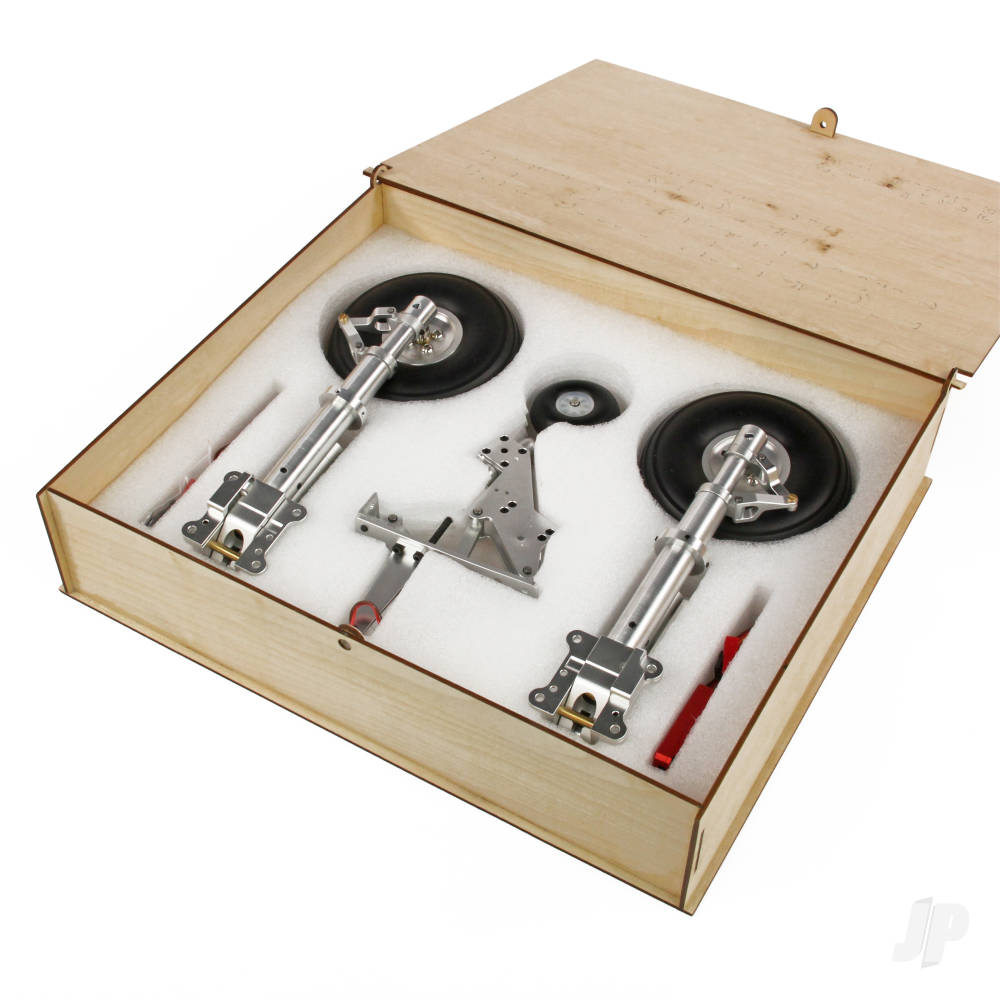 Seagull Skyraider Electric Retracts and Legs with 5inch PU Wheels and Tail - SEA348-10 Main