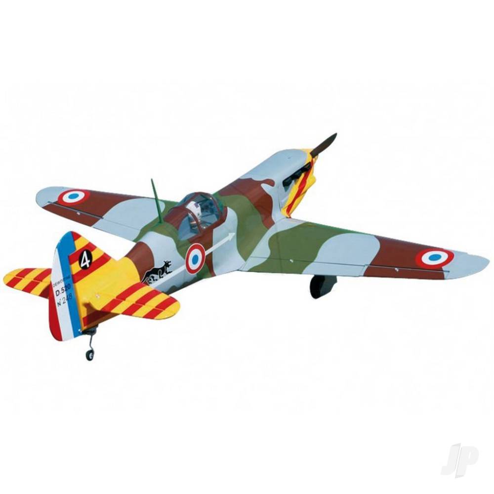 Seagull Dewoitine D-520 (26-30cc) 1.8m (71in) with 84° Electric Retracts SEA99NG