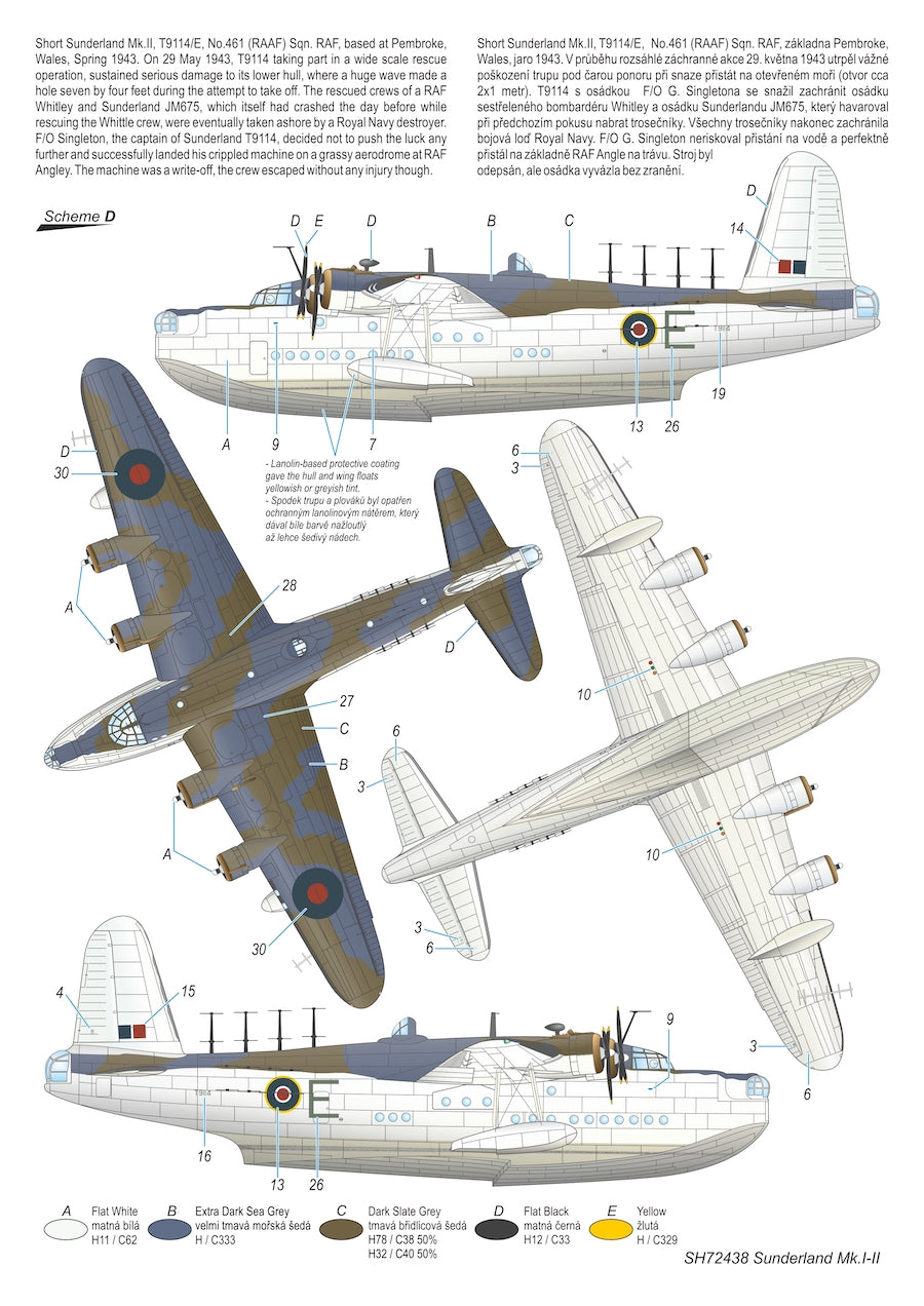 Special Hobby Short Sunderland Mk.I/II 'Flying Porcupine'