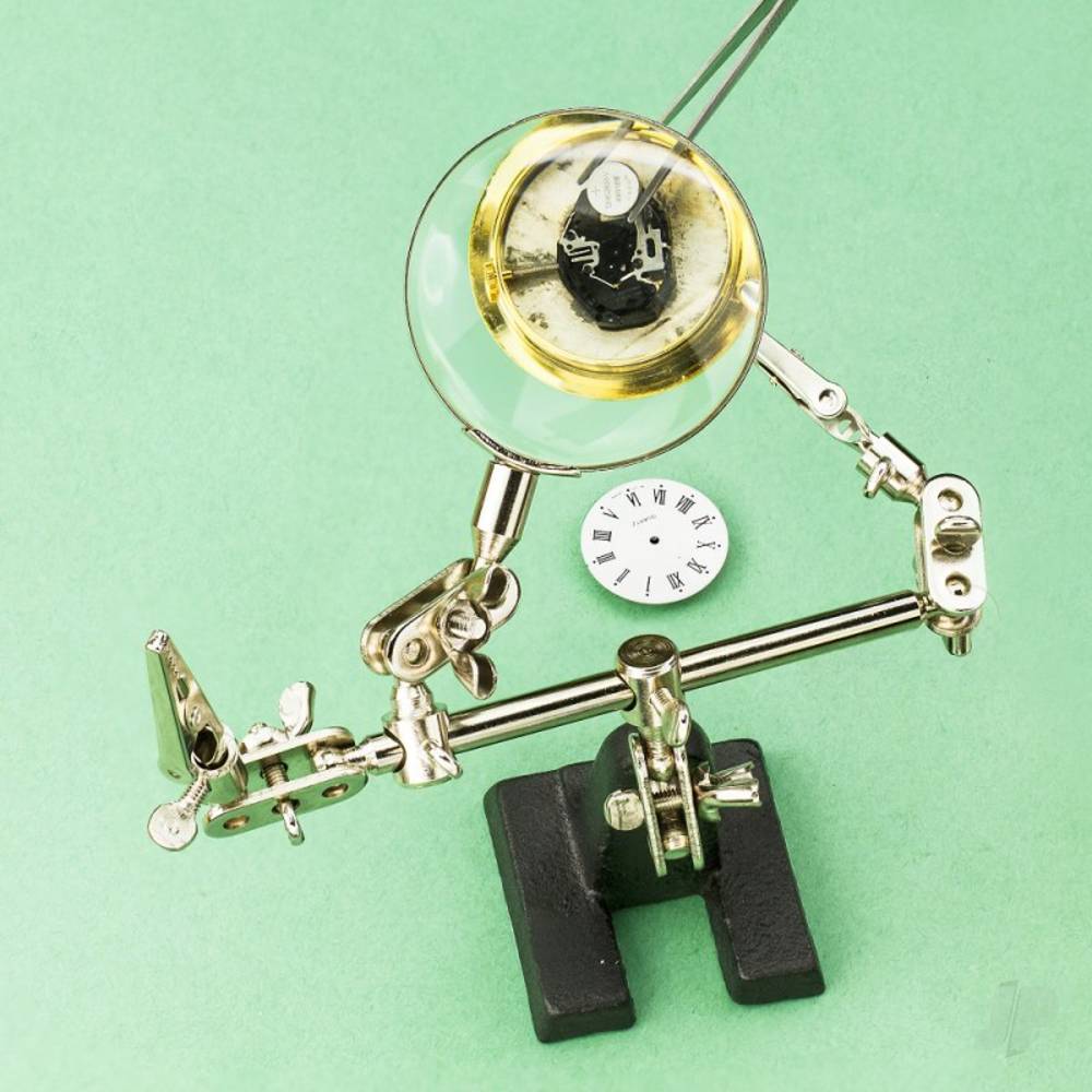 Modelcraft Helping Hand With Glass Magnifier SHSPCL2228