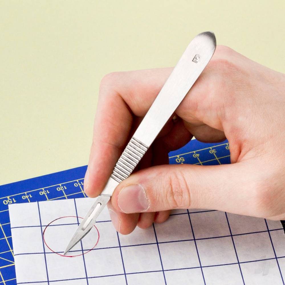 Modelcraft Stainless Steel Scalpel HDl No.3 + 11 Blade (Pkn1214/3/11) SHSPKN1214-3-11