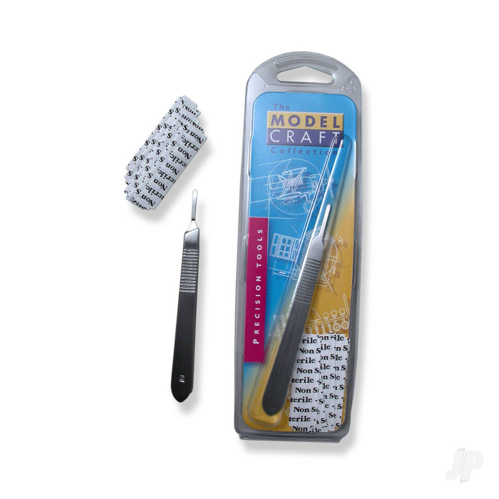 Modelcraft Stainless Steel Scalpel HDl No.3 + 11 Blade (Pkn1214/3/11) SHSPKN1214-3-11