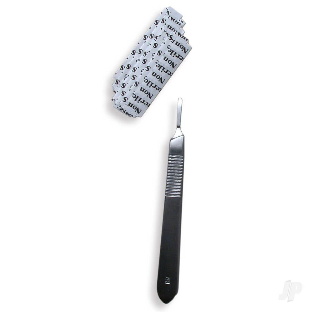 Modelcraft Stainless Steel Scalpel HDl No.3 + 11 Blade (Pkn1214/3/11) SHSPKN1214-3-11