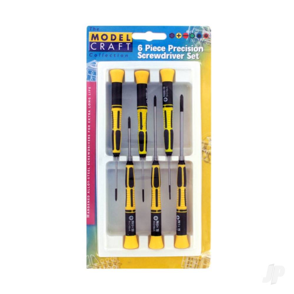 Modelcraft PSD1602 6pc Phillips Screw Driver Set SHSPSD1602