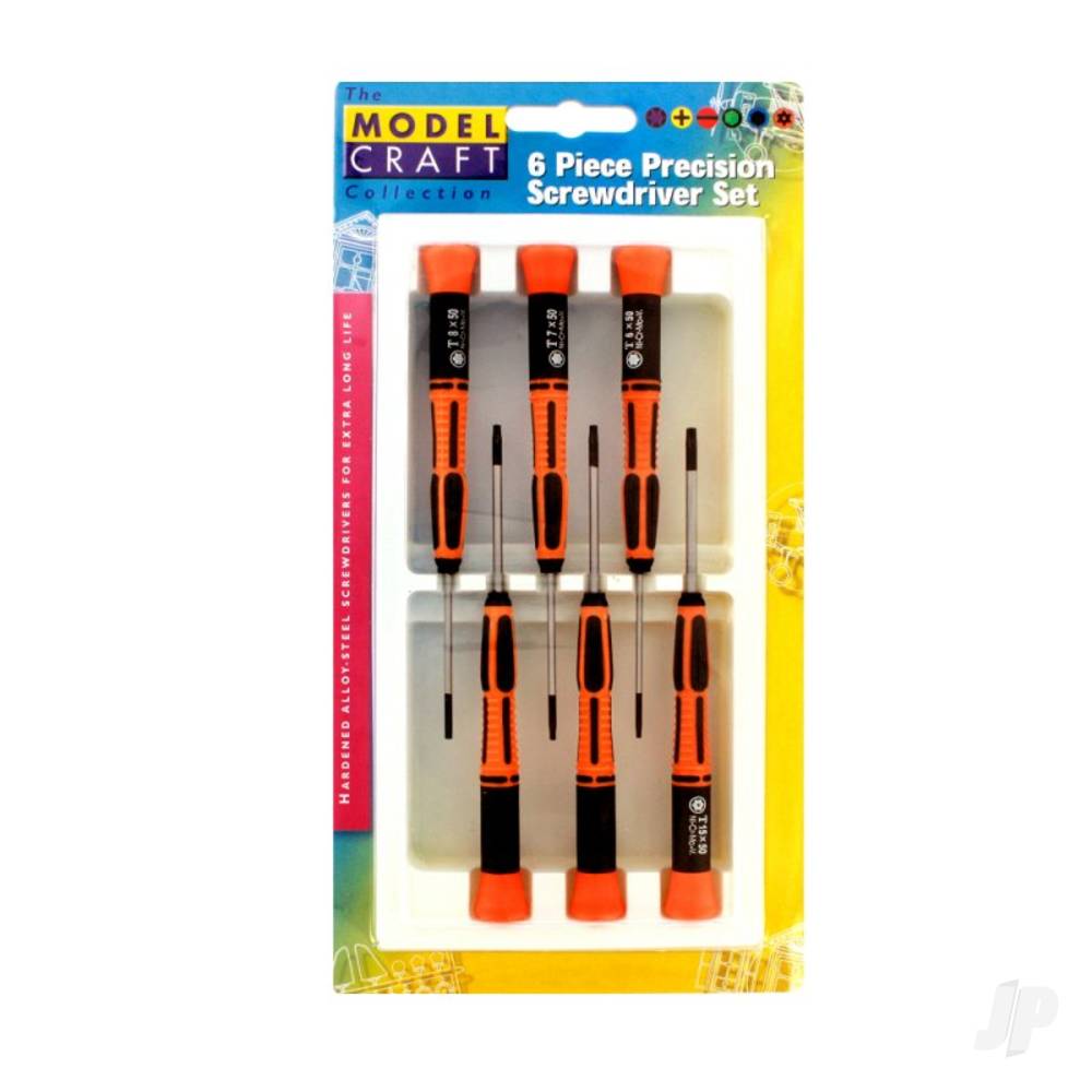 Modelcraft PSD1603 6pc Torx Screw Driver Set SHSPSD1603
